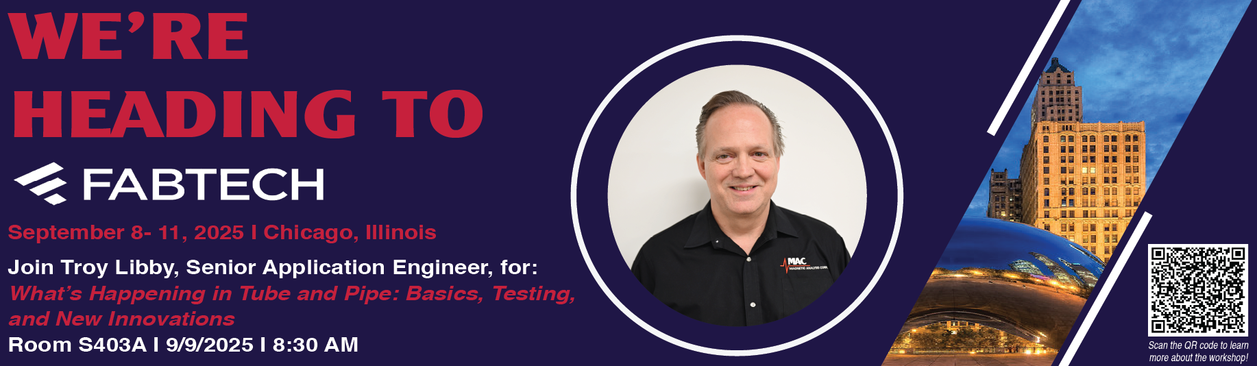 MAC at FABTECH 2025 – Booth #D42518