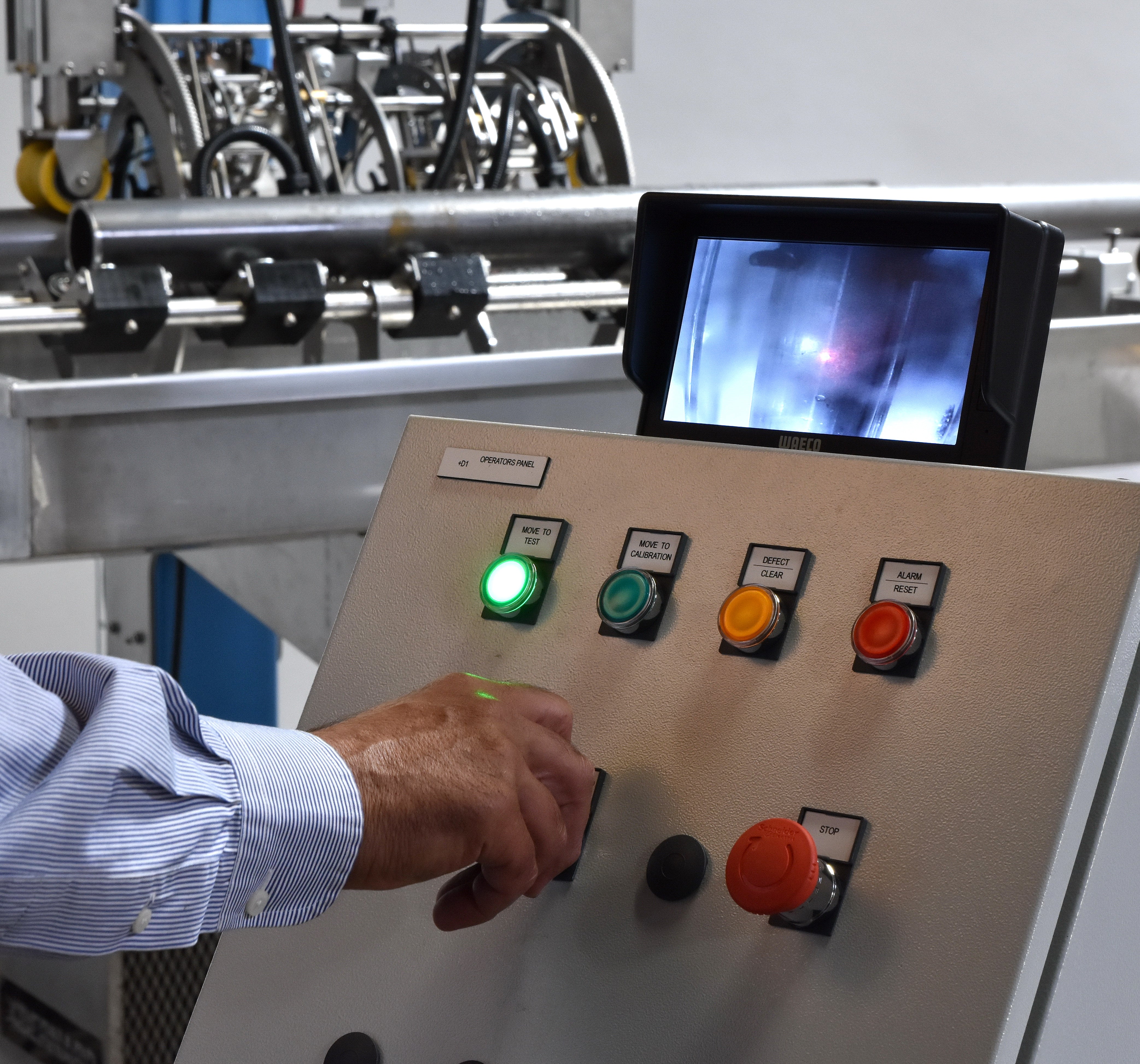 ECHOMAC WELD LINE TEST