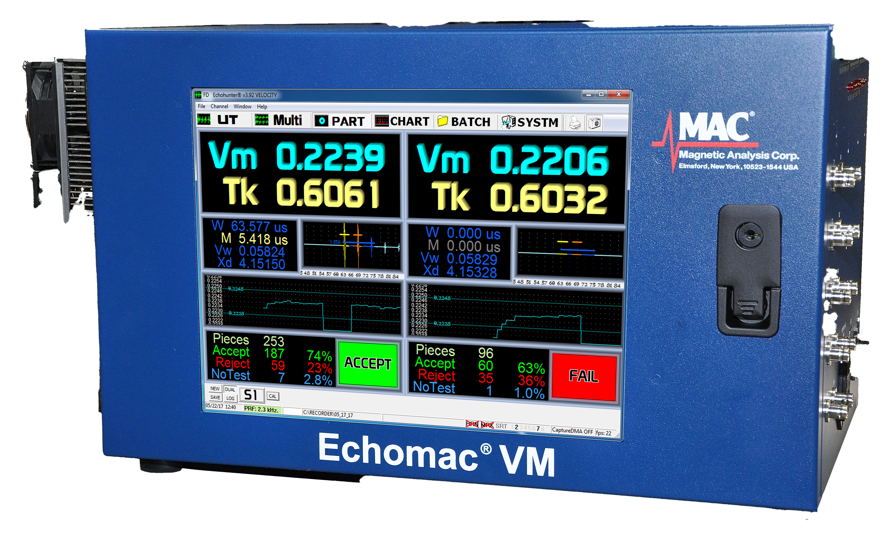 ECHOMAC® VELOCITY MEASUREMENT