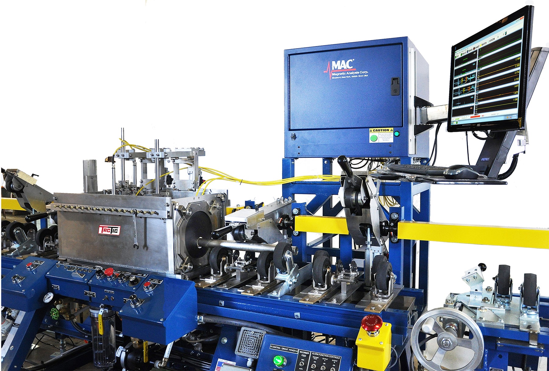 TacTic® Tankless Testers for Linearly Fed Material Model 57L Series