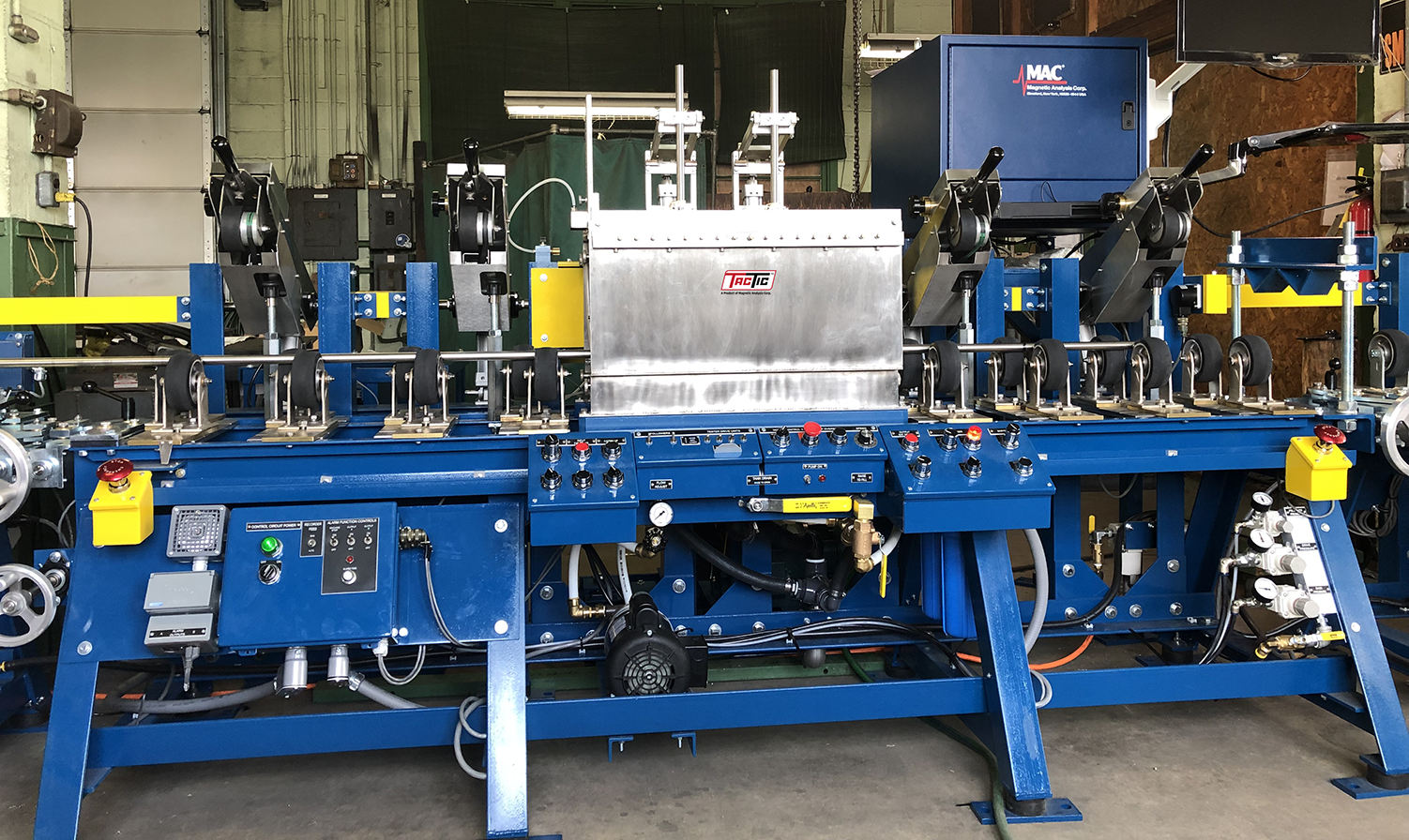 TacTic® Test Systems Model 600 & 600H Series “Standard” and “Heavy Duty” Idler Sections