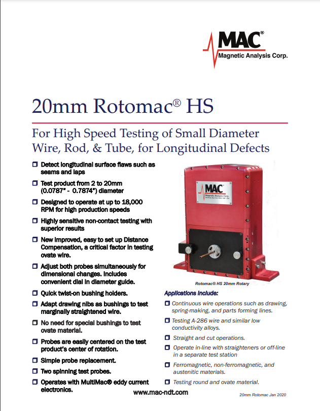 Download Rotomac® HS 20mm Brochure