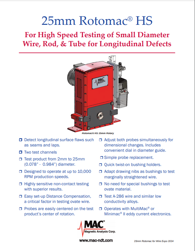Download Rotomac® HS 25mm Brochure