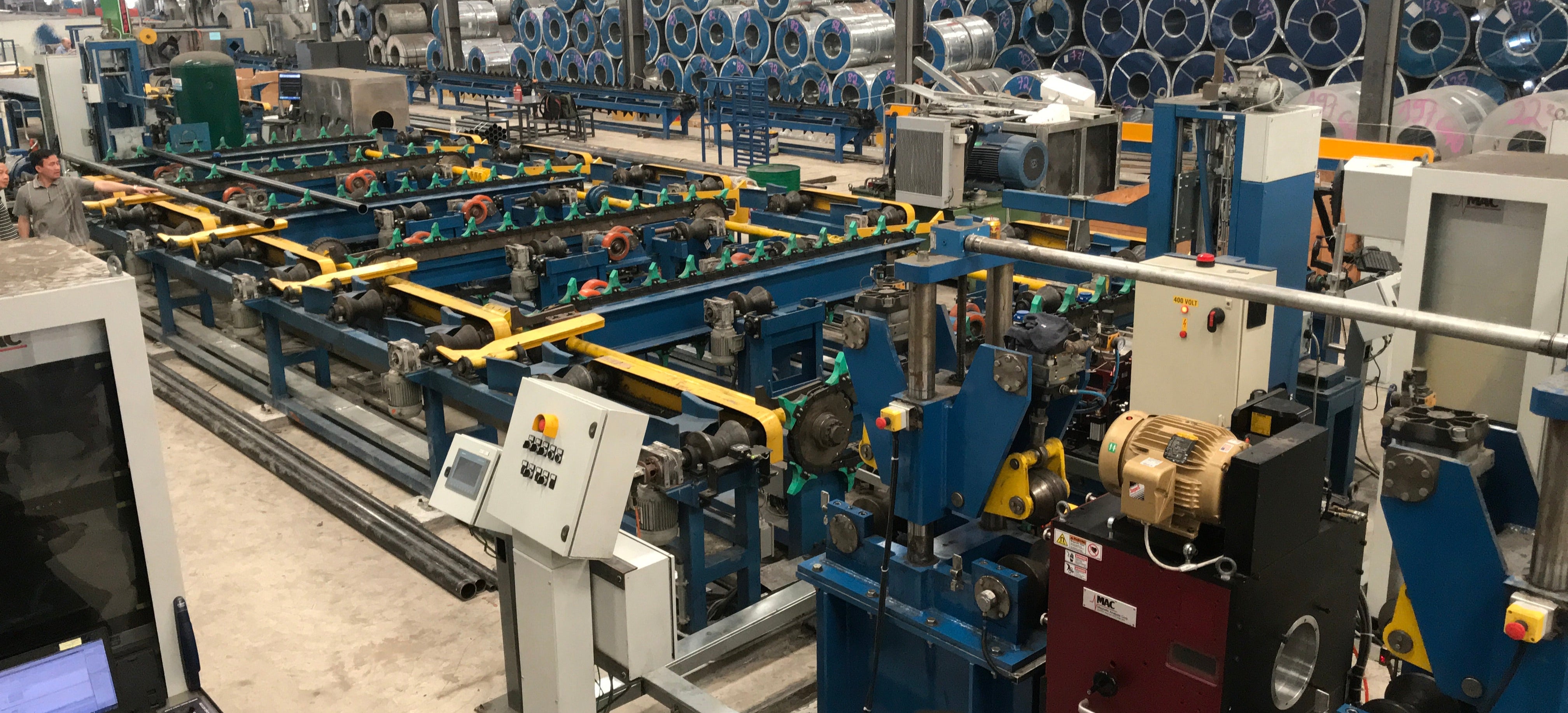 AC Magnetic Flux Leakage Equipment and system, complete custom system in test environment