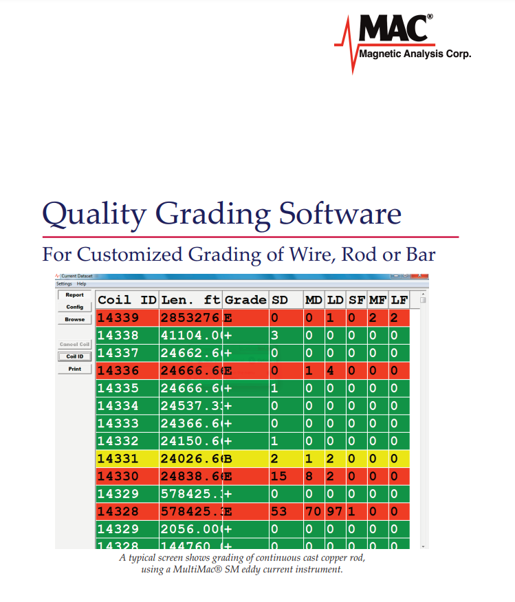 Quality Grading Software