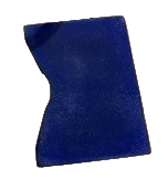 tangent eddy current coil for shaped tube, wire, or bar product surface defect detection