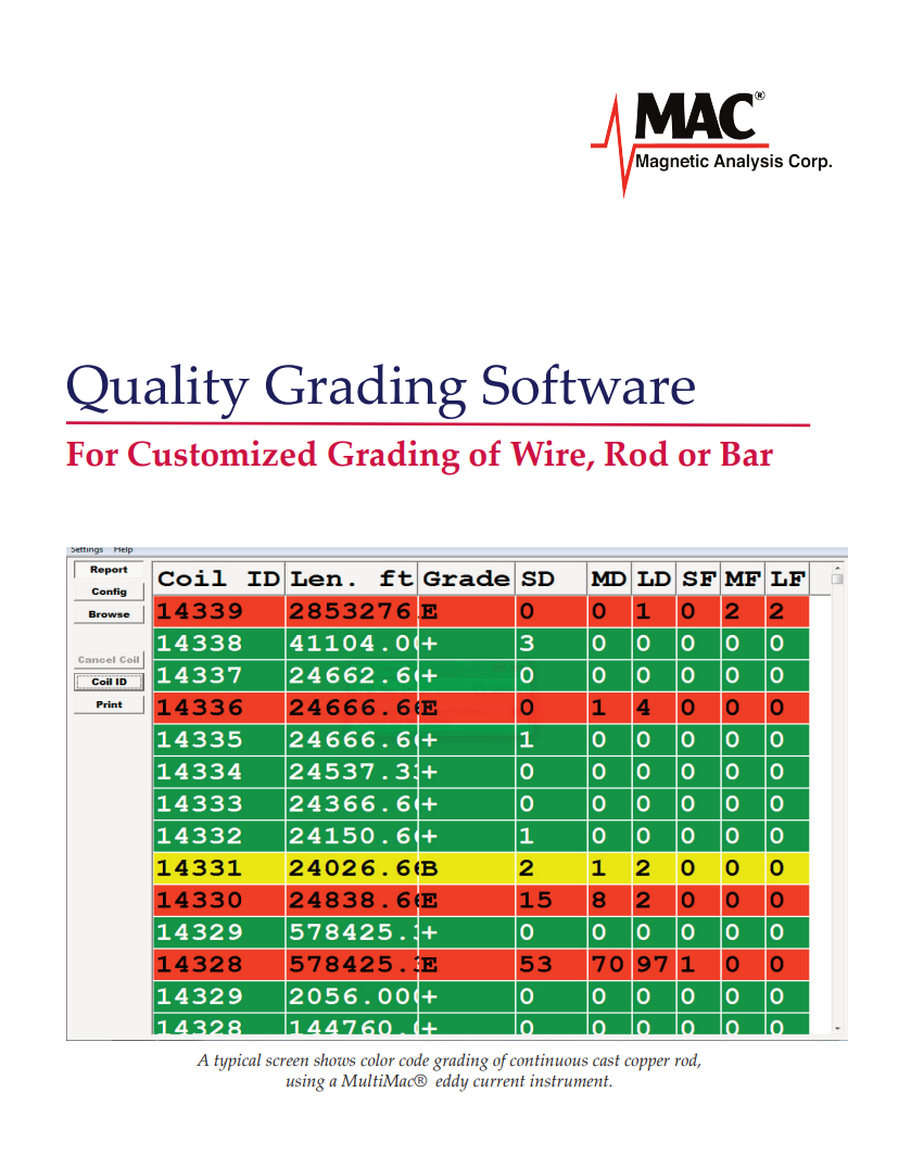 Quality Grading Software